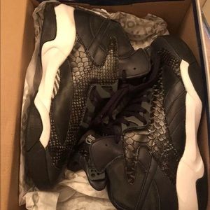 Reebok Shaq Attack Pump Black Python men Size 11.5